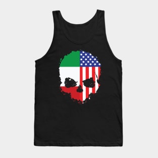 Italian American Pride Skull Tank Top